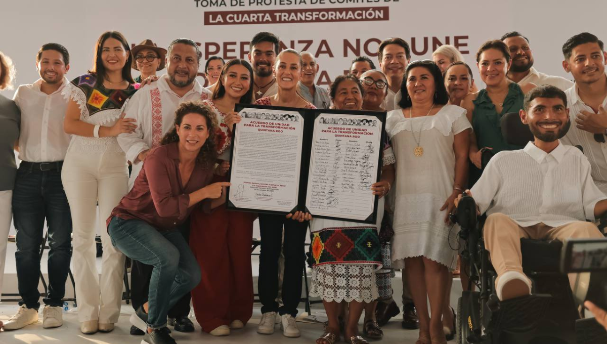 Claudia Sheinbaum seguirá su gira por la Península de Yucatán este viernes en Valladolid