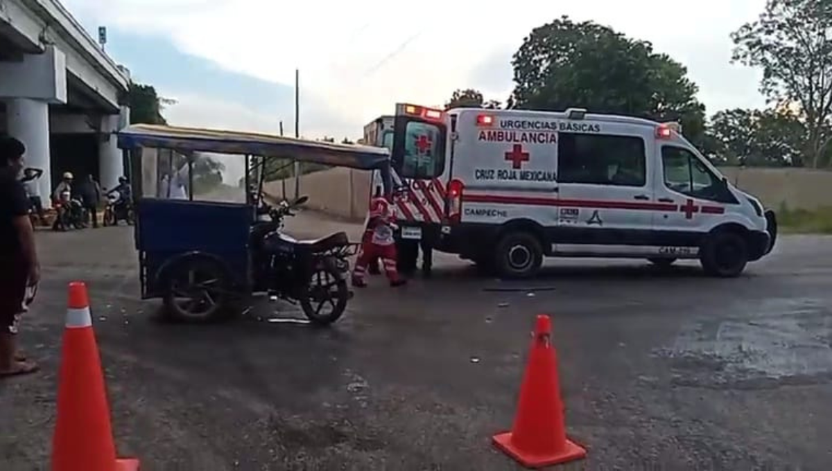 Los lesionados fueron trasladados a un hospital de Calkiní