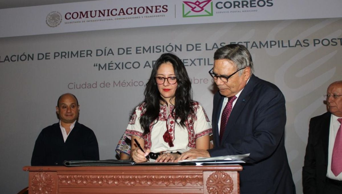 Correos de México emitió nuevos timbres de la Serie Permanente “México, arte textil”