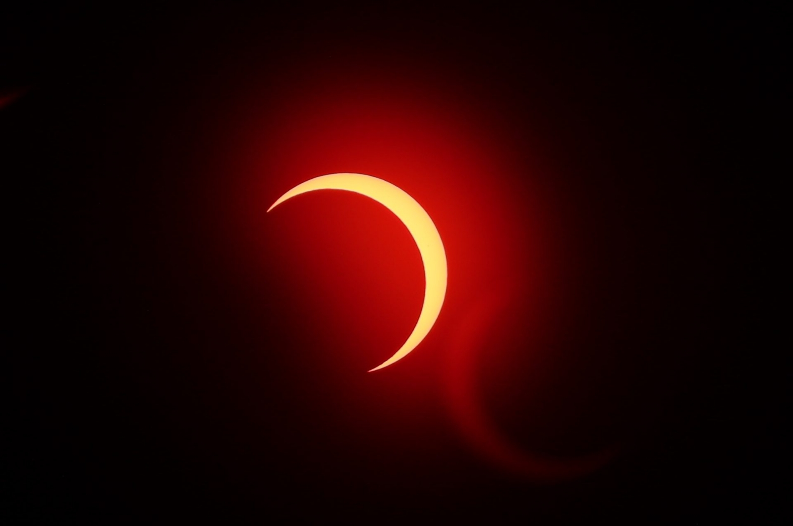 El eclipse tendrá su ponto mas alto a la 1:30 de la tarde

