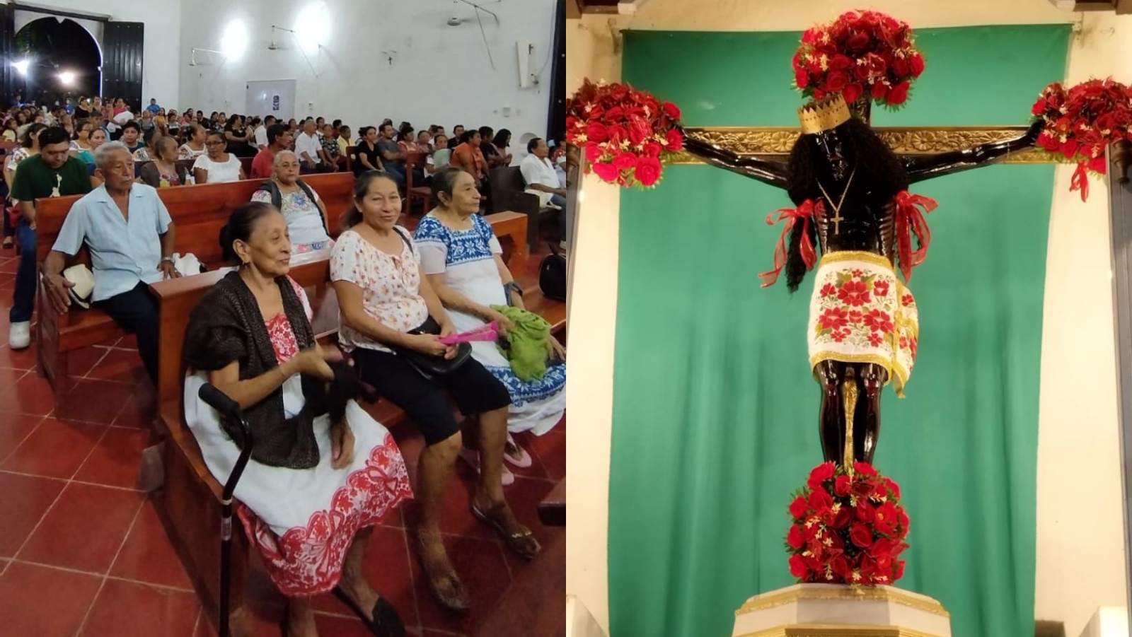 Petición del Cristo Negro en Citilcum, Izamal Petición del Cristo Negro en Citilcum, Izamal
