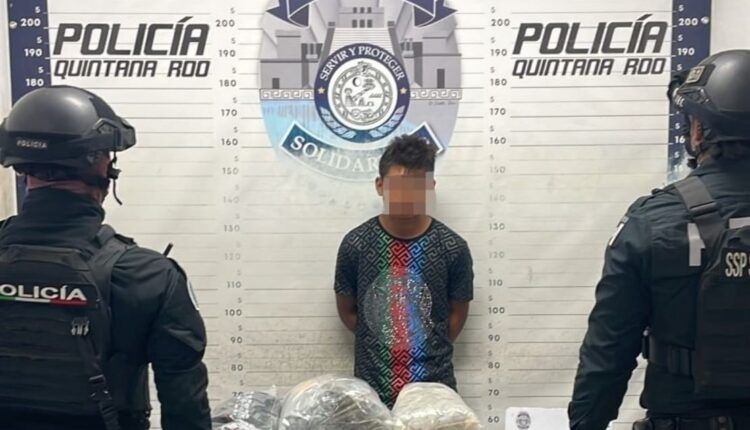 Venancio “N” fue asegurado en Solidaridad