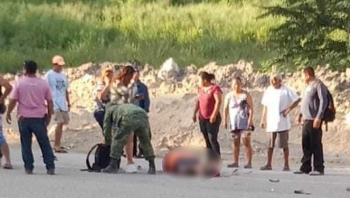 Hay dos versiones del accidente en donde perdió la vida el motociclista Hay dos versiones del accidente en donde perdió la vida el motociclista