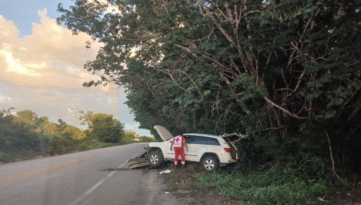En el accidente una mujer resultó gravemente herida