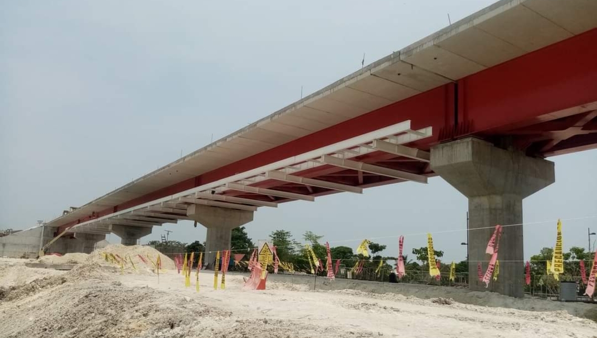 Obras del Tren Maya en Escárcega continúan conforme a lo estipulado