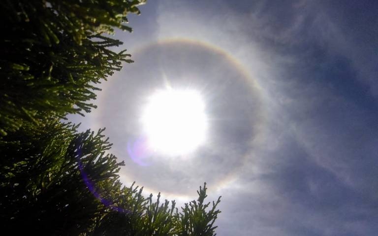 El halo solar siempre ha sido relacionado a fenómenos naturales El halo solar siempre ha sido relacionado a fenómenos naturales