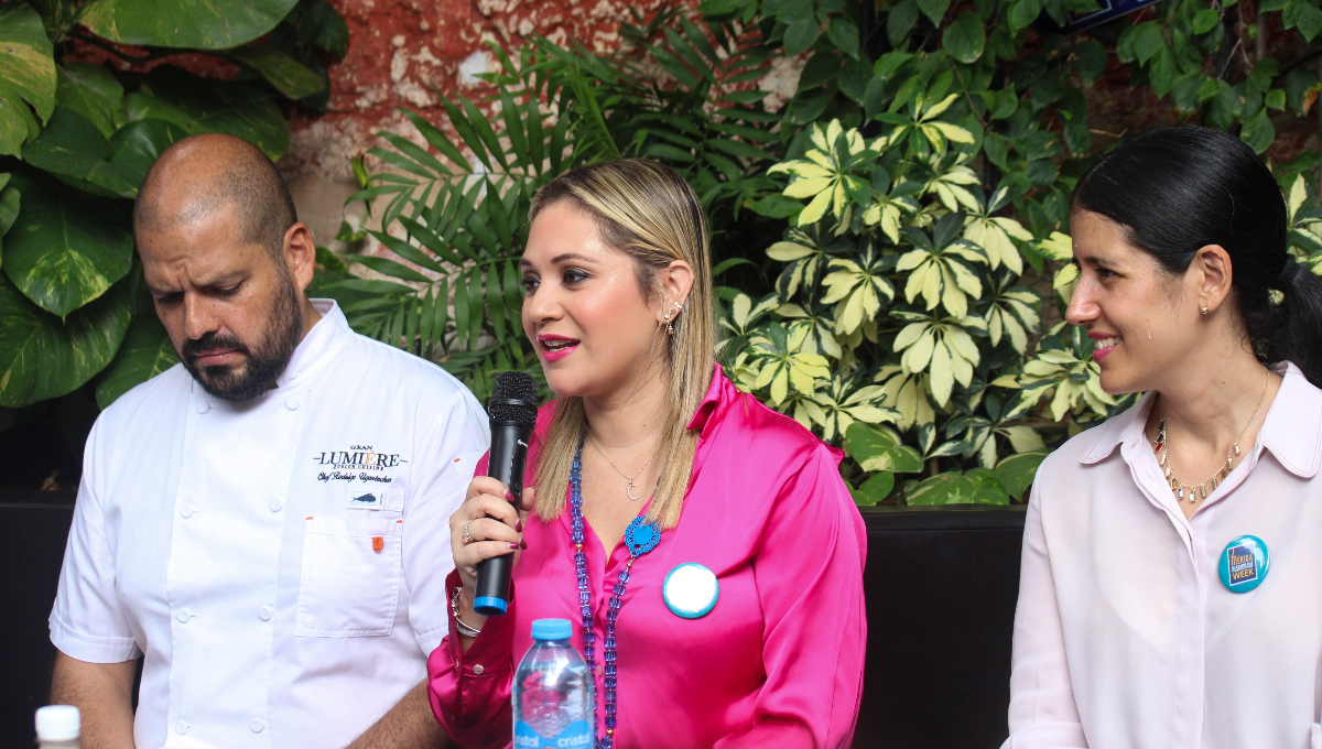 Afirmó que se tendrá una buena oferta gastronómica, con comida rápida, yucateca, así como pizzas