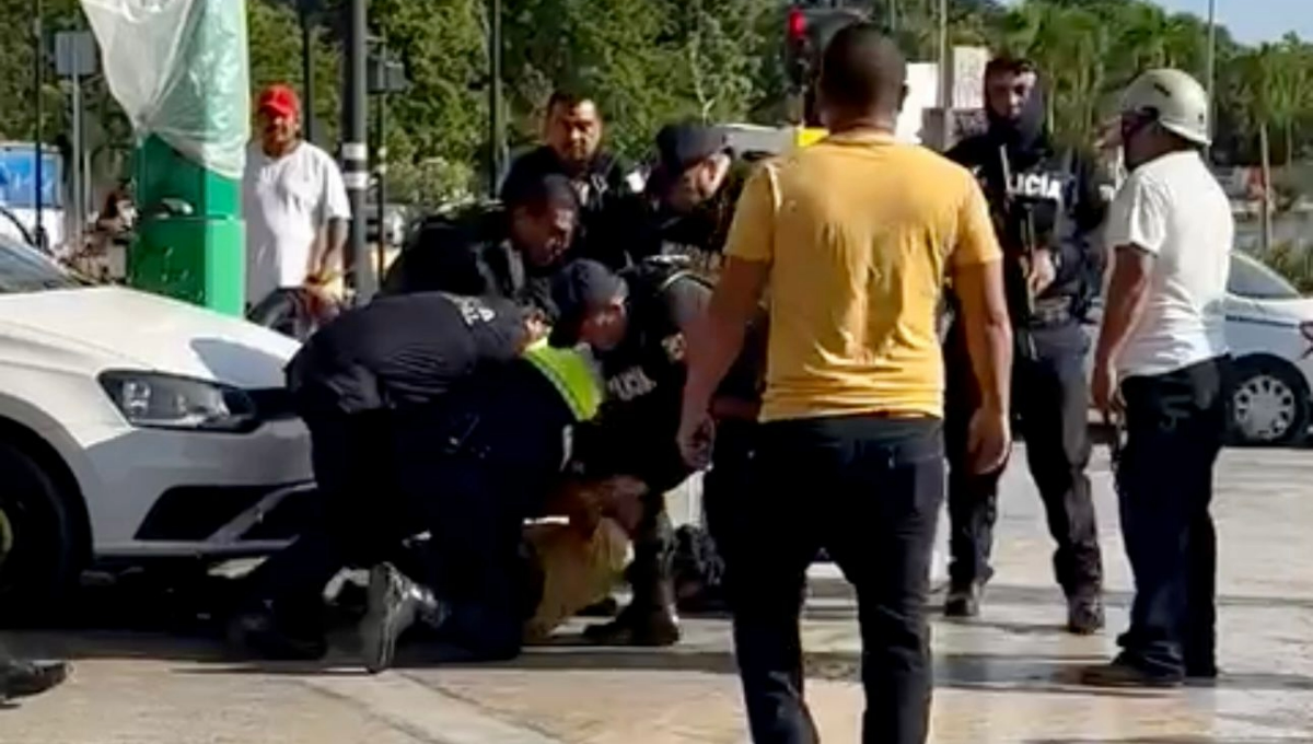 Aseguran a hombre que amenazo a civiles con arma de fuego Aseguran a hombre que amenazo a civiles con arma de fuego