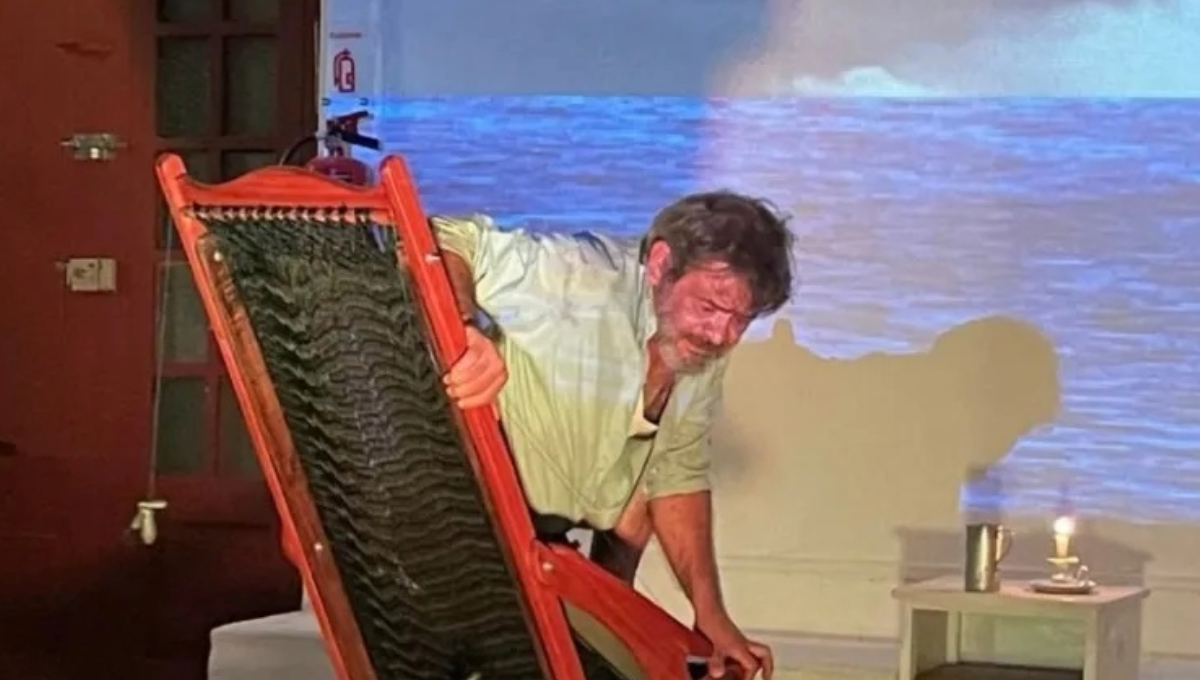 La obra El viejo y la mar, basada en la obra de Ernest Hemingway La obra El viejo y la mar, basada en la obra de Ernest Hemingway