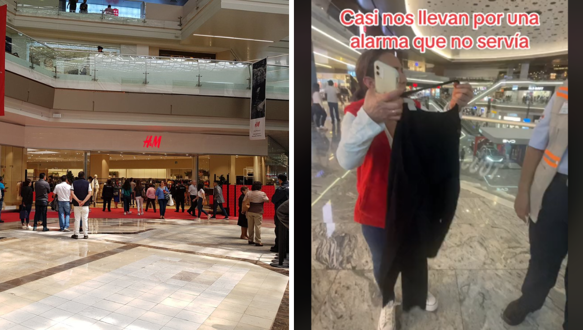 ¡Falló la alarma! Mujer exhibe a H&M en la CDMX por acusarla de robo