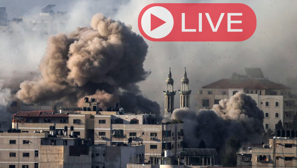 En vivo desde Gaza en Israel. Foto: Especial