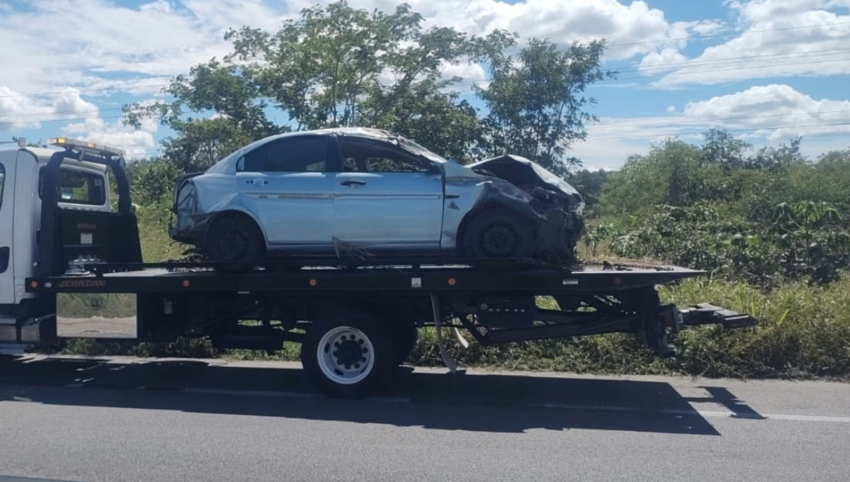 El guiador sufrió lesiones en varias partes del cuerpo El guiador sufrió lesiones en varias partes del cuerpo