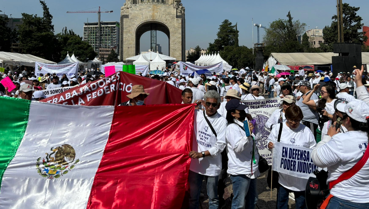 Los inconformes están en contra de la eliminación de 13, de 14, fideicomisos