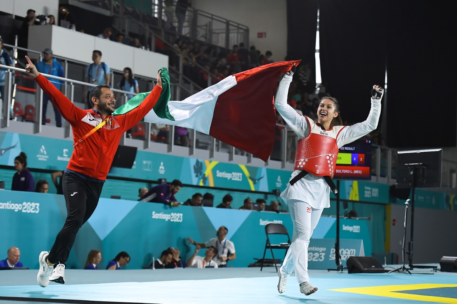Leslie Soltero puso en alto el nombre de México