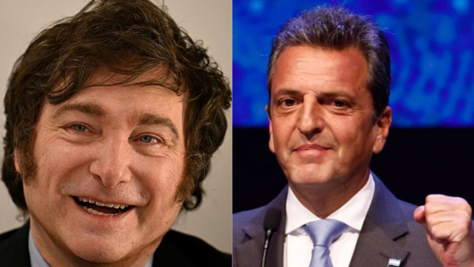 Javier Milei y Sergio Massa buscan la Presidencia de Argentina