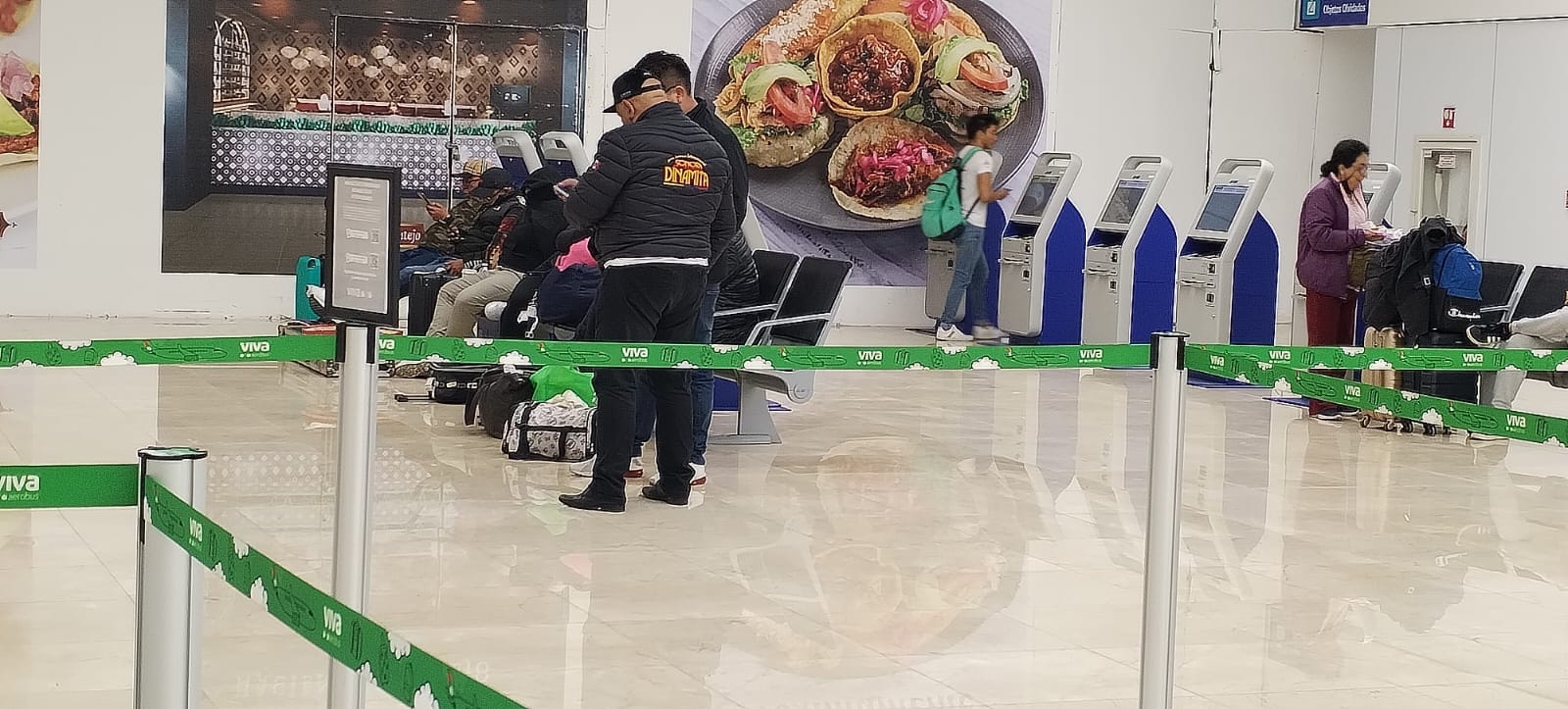 El vuelo de VivaAerobus ha sido el único afectado este martes
