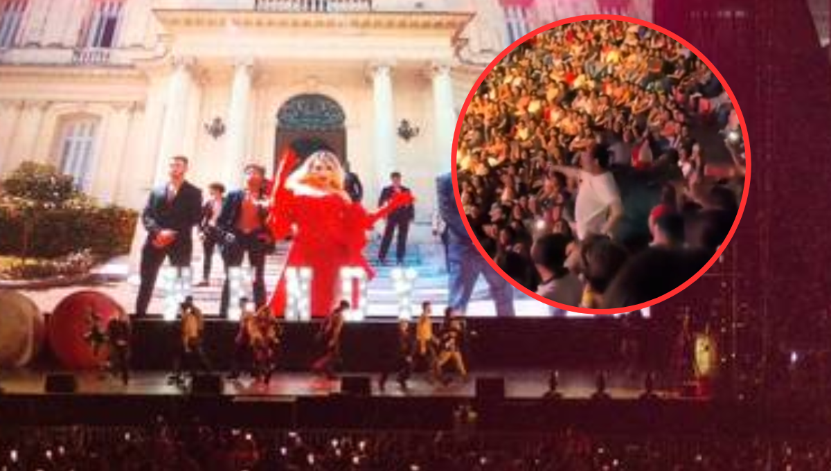Durante el show de Wendy los fans la apoyaron a todo lo que daba. Foto: Especial