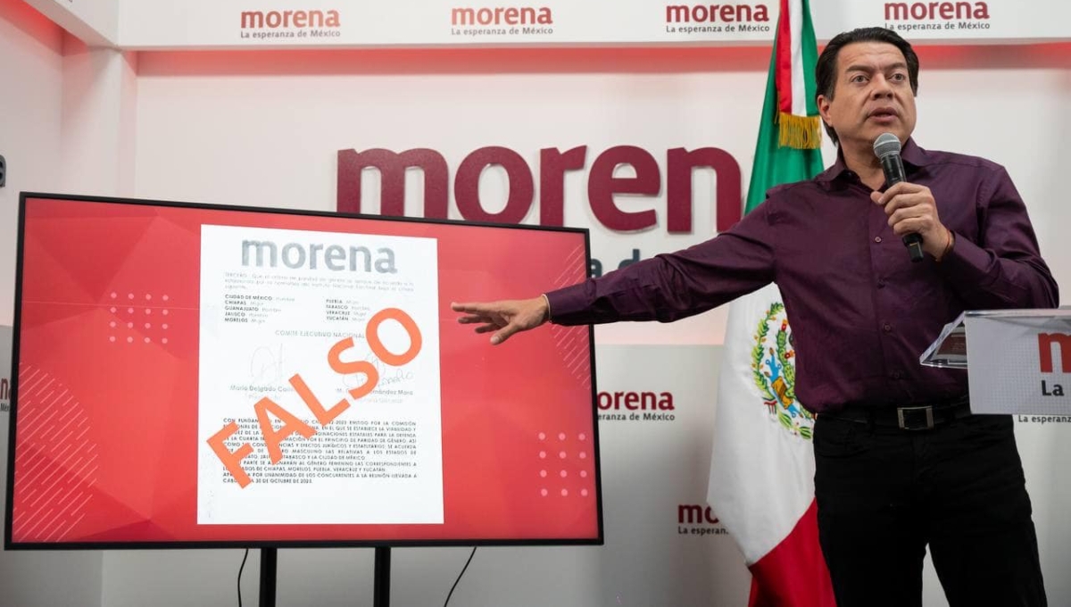 Mario Delgado negó que la información que circula en redes sociales sea verídica Mario Delgado negó que la información que circula en redes sociales sea verídica