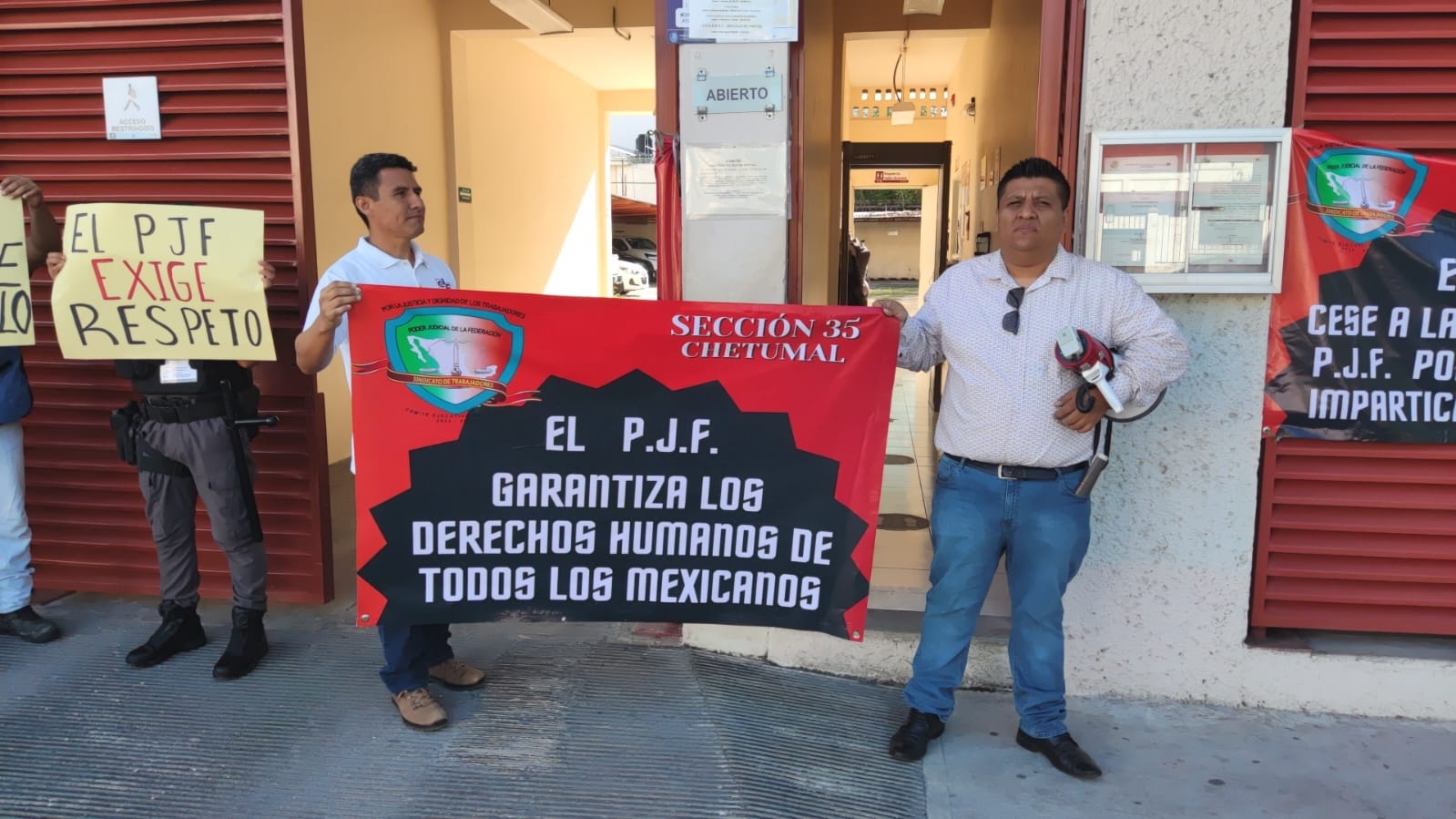 La manifestación podría seguir hasta el domingo
La manifestación podría seguir hasta el domingo