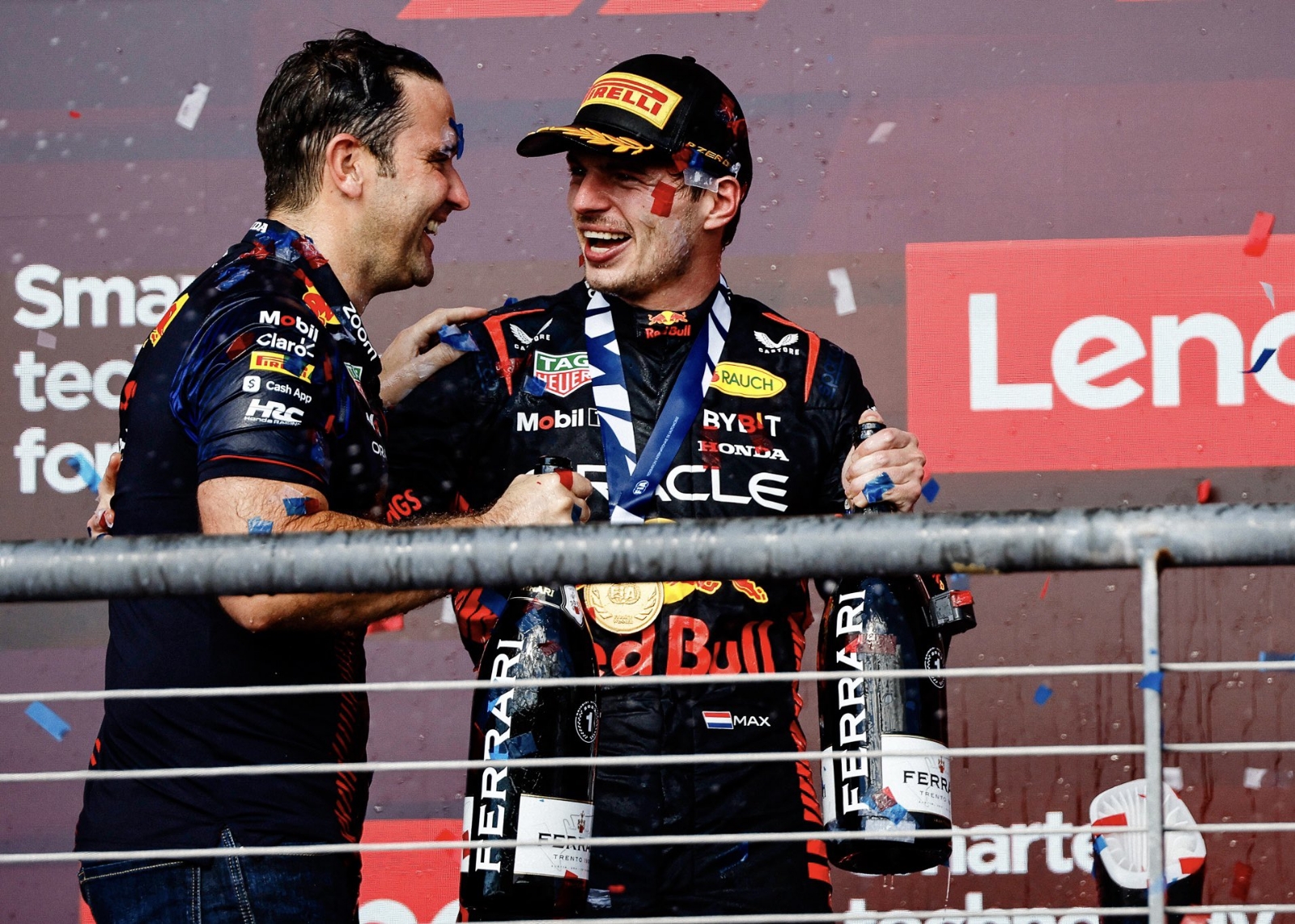 Max Verstappen aterriza en el AIFA previo al Gran Premio de México 2023