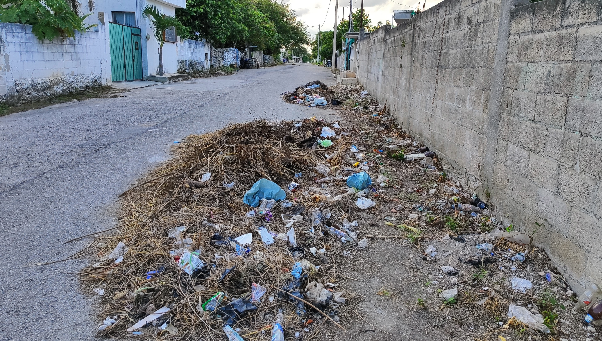 Esta situación se puede visualizar en varios puntos del municipio