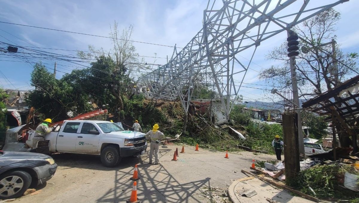 CFE terminó el patrullaje de la infraestructura, reportando que se tienen daños en 137 estructuras de líneas de alta tensión