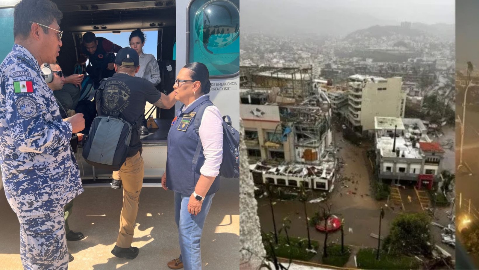 Por instrucción del presidente AMLO, Rosa Icela Rodríguez y Luisa María Alcalde llegan a Acapulco Por instrucción del presidente AMLO, Rosa Icela Rodríguez y Luisa María Alcalde llegan a Acapulco