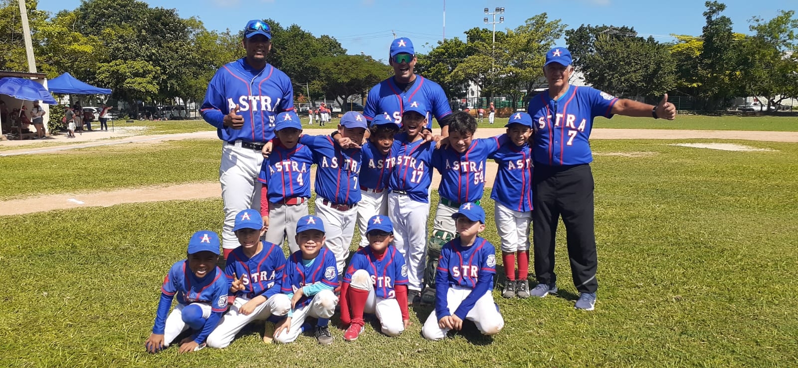 Los Astros de Astra avanzaron a la serie de campeonato de la categoría 7-8 años