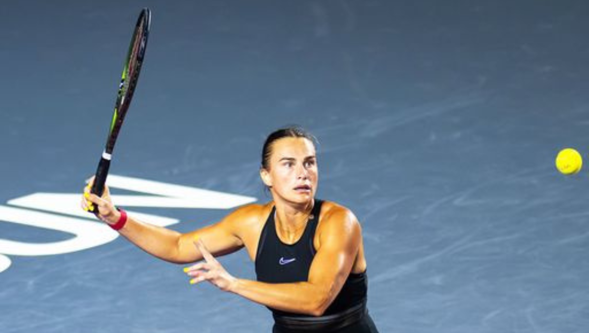 Aryna Sabalenka se impuso frente a Maria Sakkari de Grecia
