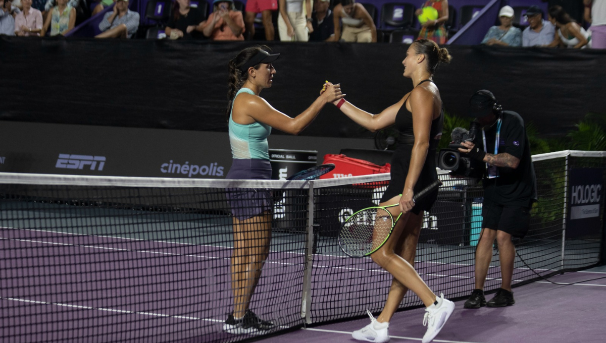 La victoria de Pegula fue la sorpresa de la segunda jornada del torneo