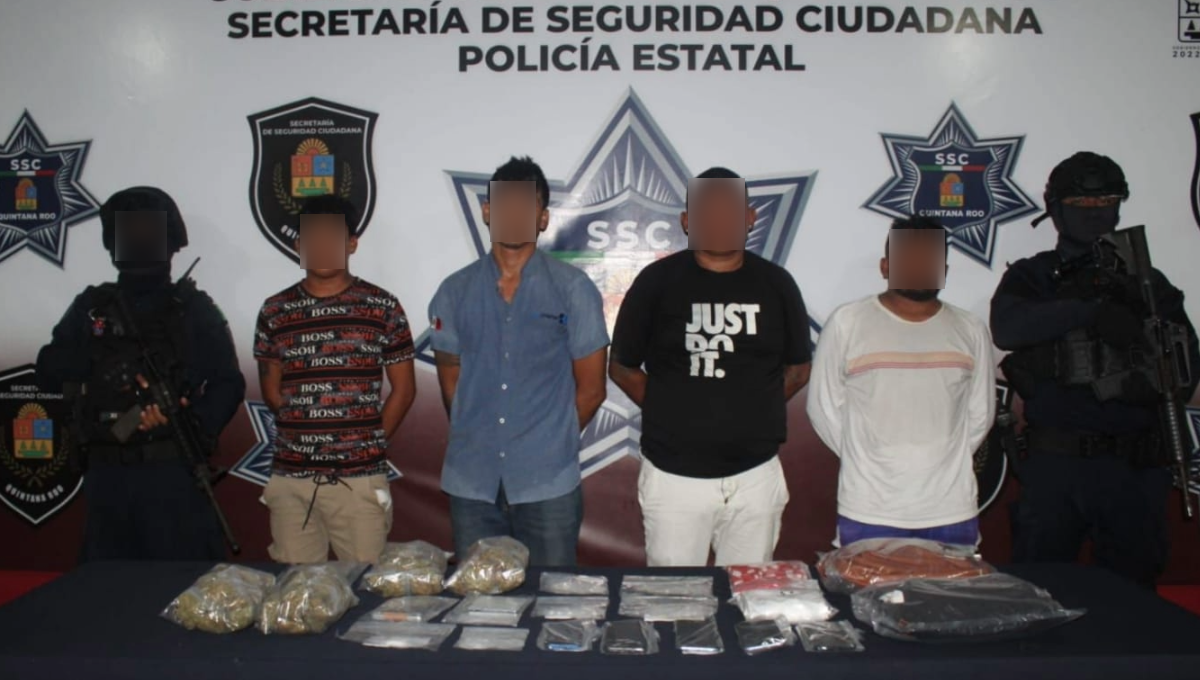 Una llamada alerto a las autoridades, quienes ubicaron a los presuntos