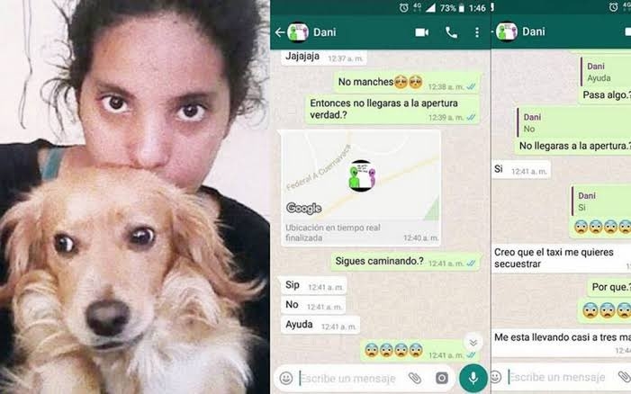 La joven aún alcanzón a pedir ayuda a sus amigos, pero era demasiado tarde La joven aún alcanzón a pedir ayuda a sus amigos, pero era demasiado tarde