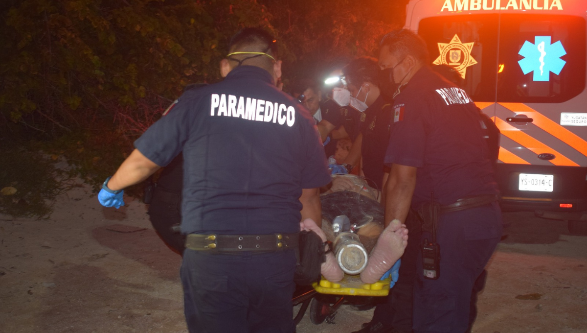 Los gritos del turista al no poder salir del agua alertaron a otros bañistas Los gritos del turista al no poder salir del agua alertaron a otros bañistas