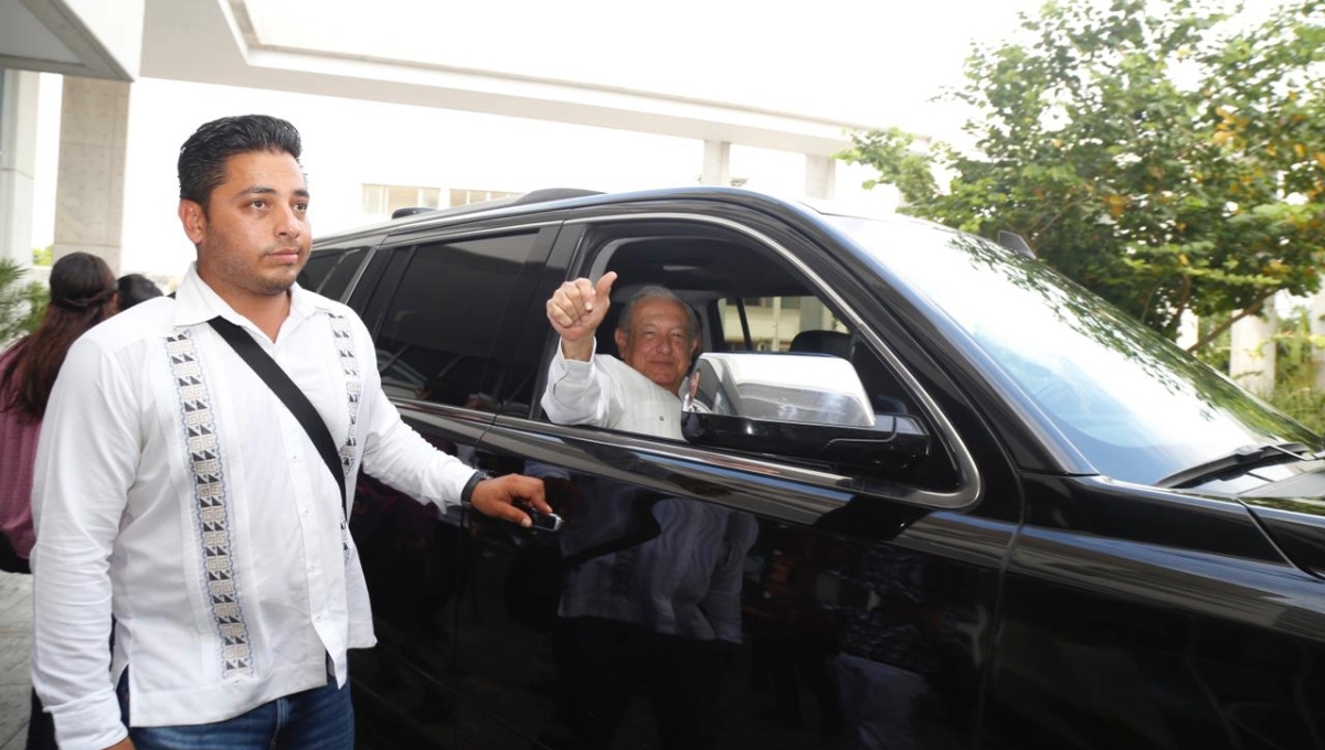 AMLO viajó esta tarde a Acapulco