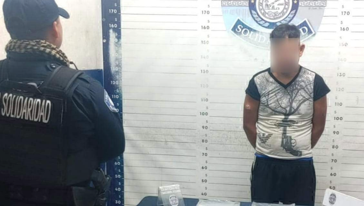 Leosbaldo “N” fue sorprendido con varias dosis de estupefacientes