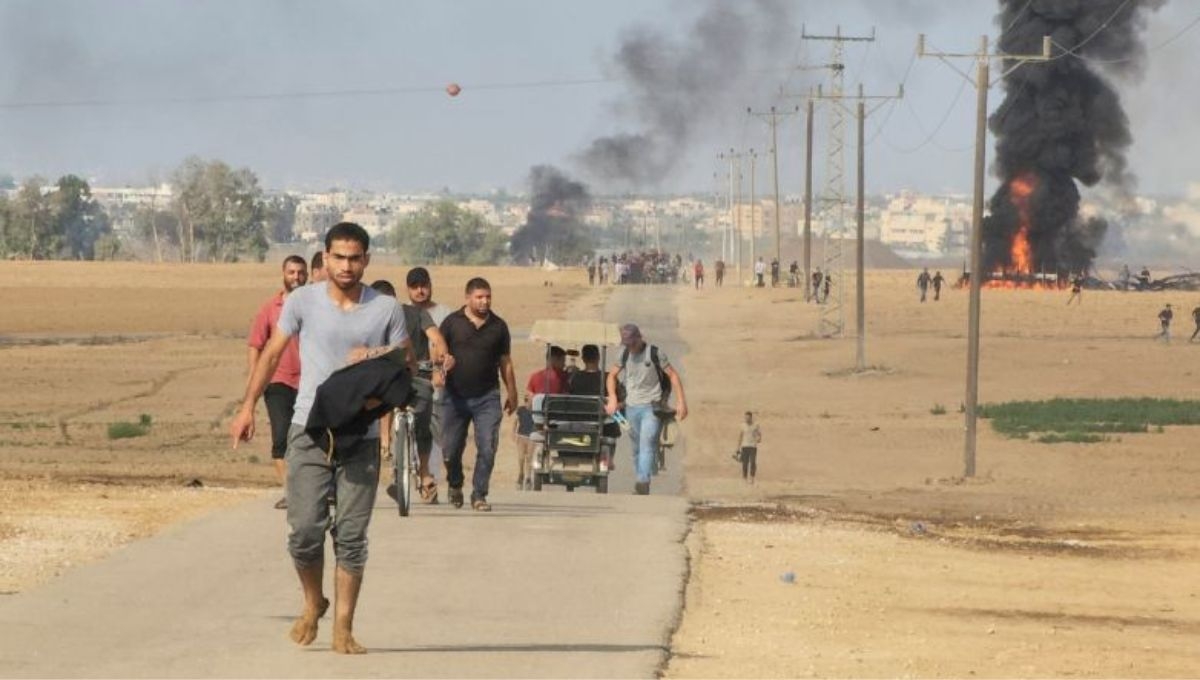 El presidente de México, lamentó lo que ocurre en la Franja de Gaza, señalando que la postura de nuestro país es en favor de la paz