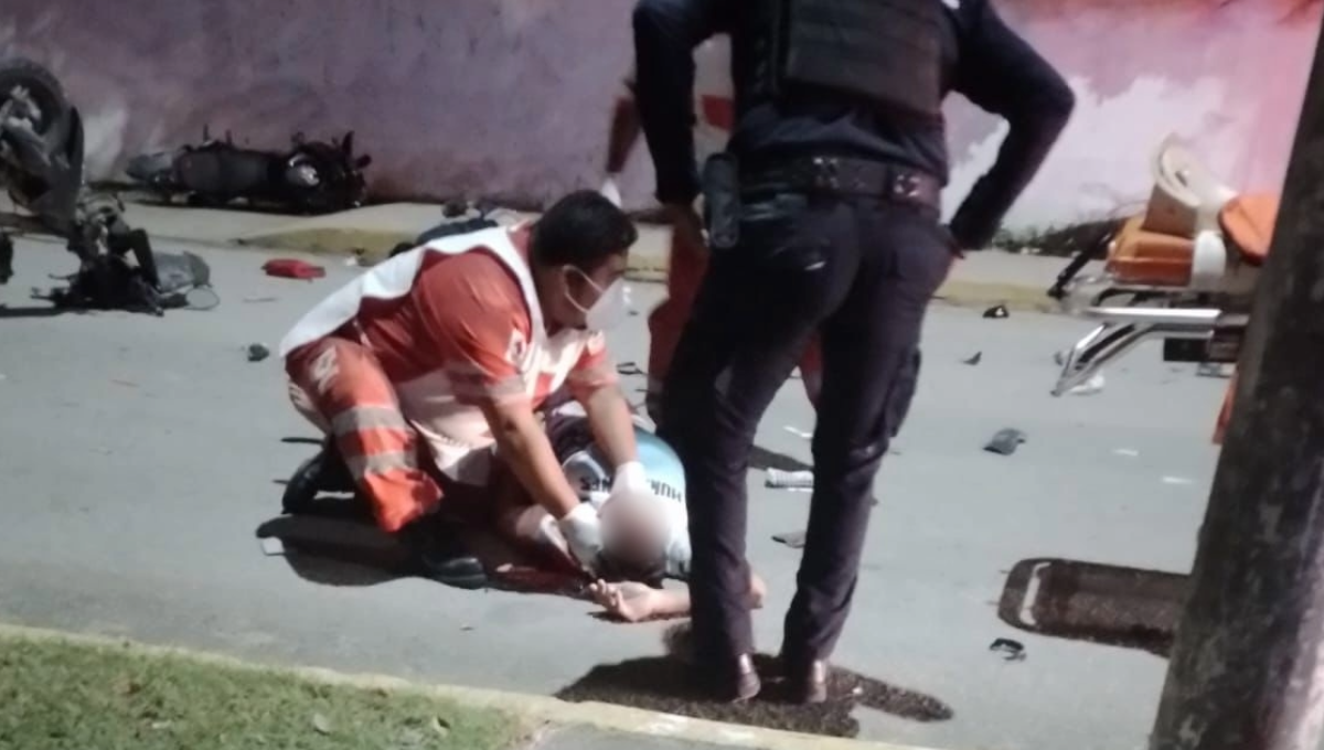 Uno de los involucrados murió poco después de llegar al hospital