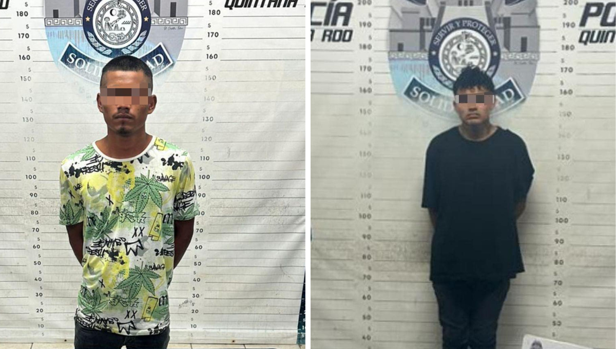 Ambos detenidos apenas rebasan los 18 años