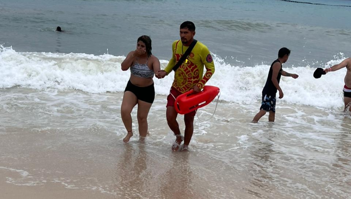 Los turistas fueron rescatados sin presentar daños o heridas