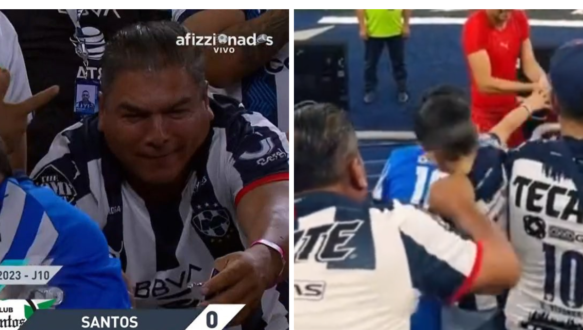 Los aficionados piden que el hombre sea vetado del estadio Los aficionados piden que el hombre sea vetado del estadio
