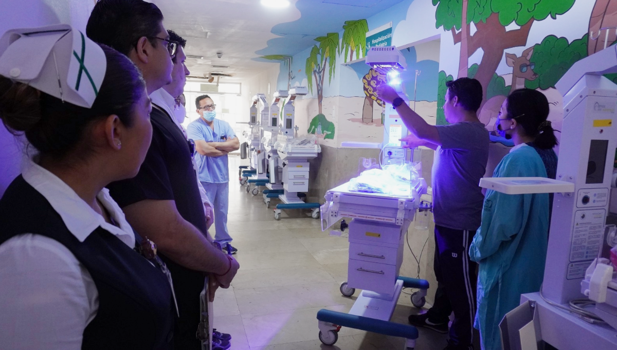 Se dotó de equipamiento de última tecnología para neonatos.