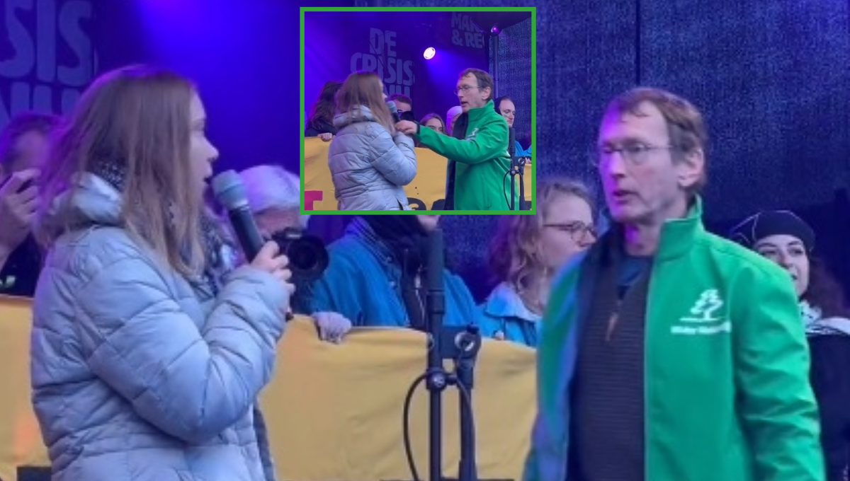 Greta Thunberg reunió a 70 mil personas en Ámsterdam Greta Thunberg reunió a 70 mil personas en Ámsterdam