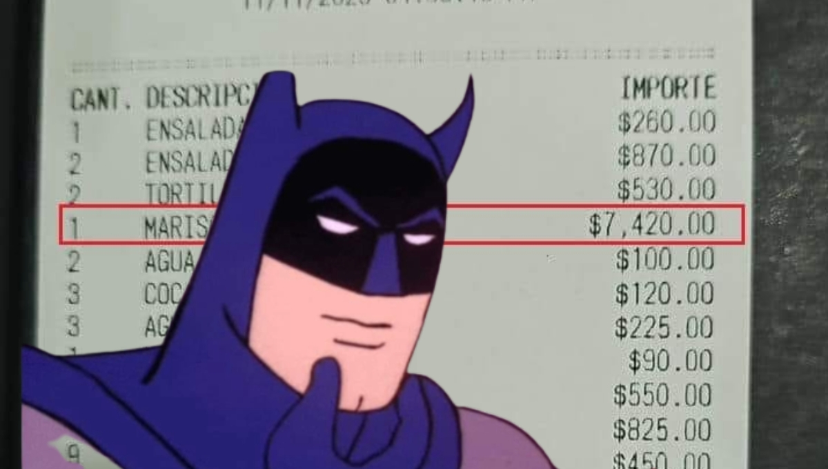 En redes se ha compartido varios memes en referencia al platillo de siete mil pesos