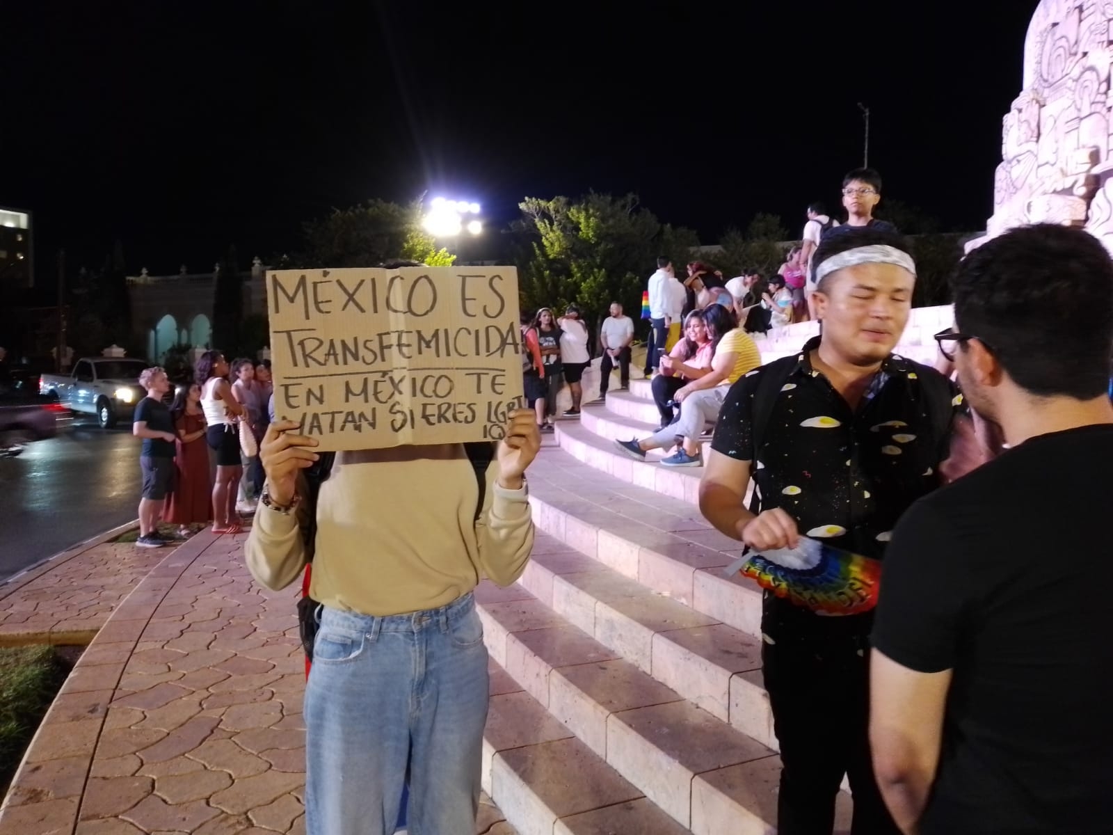 Los manifestantes pidieron seguridad e igualdad