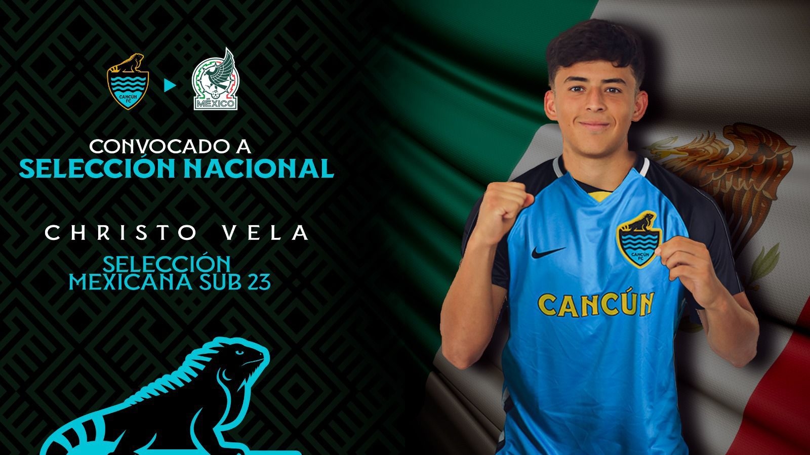 El sobrino de Carlos vela fue convocado a la selección Mexicana sub 23 El sobrino de Carlos vela fue convocado a la selección Mexicana sub 23