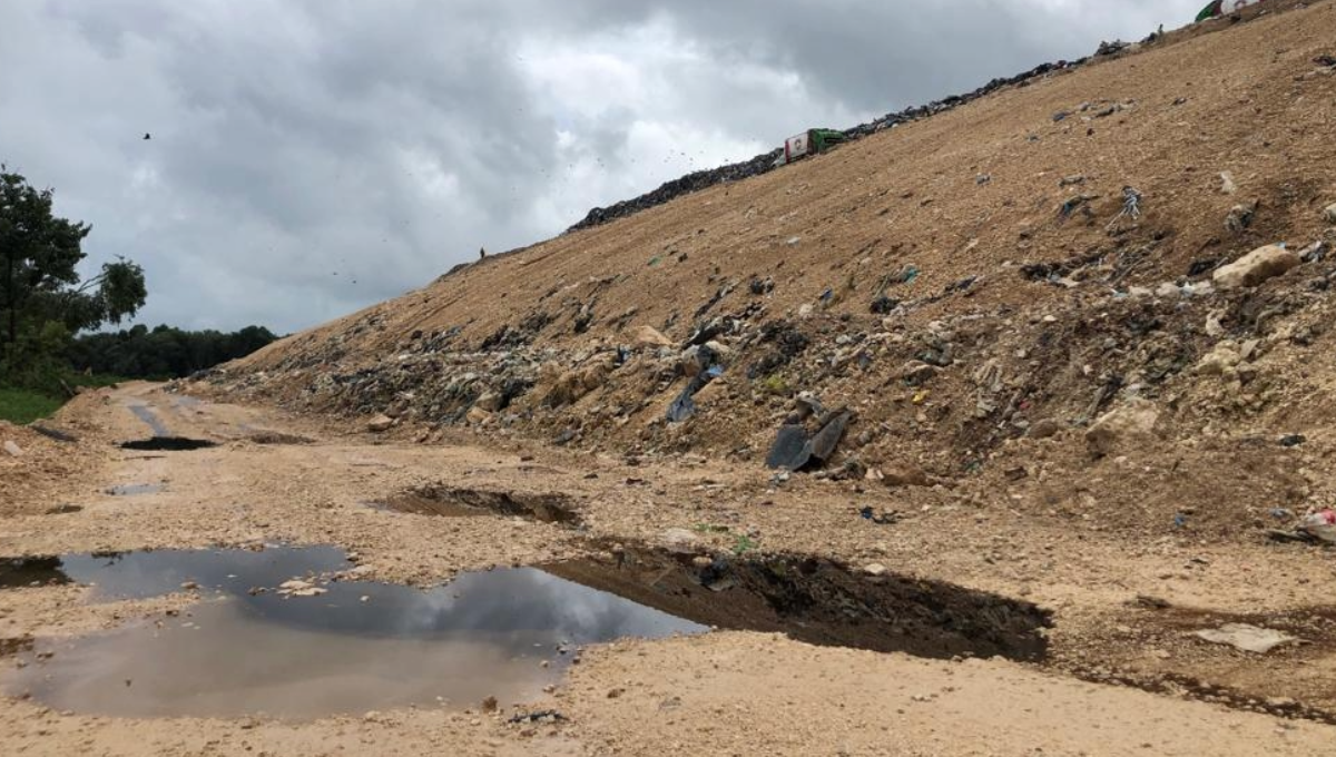 Relleno sanitario de Cancún, un río de lixiviados que va al subsuelo: VIDEO