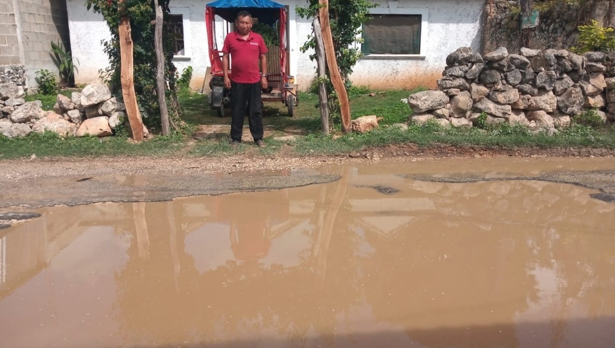 Los afectados señalan que las calles ponen en riesgo su salud y propiedades