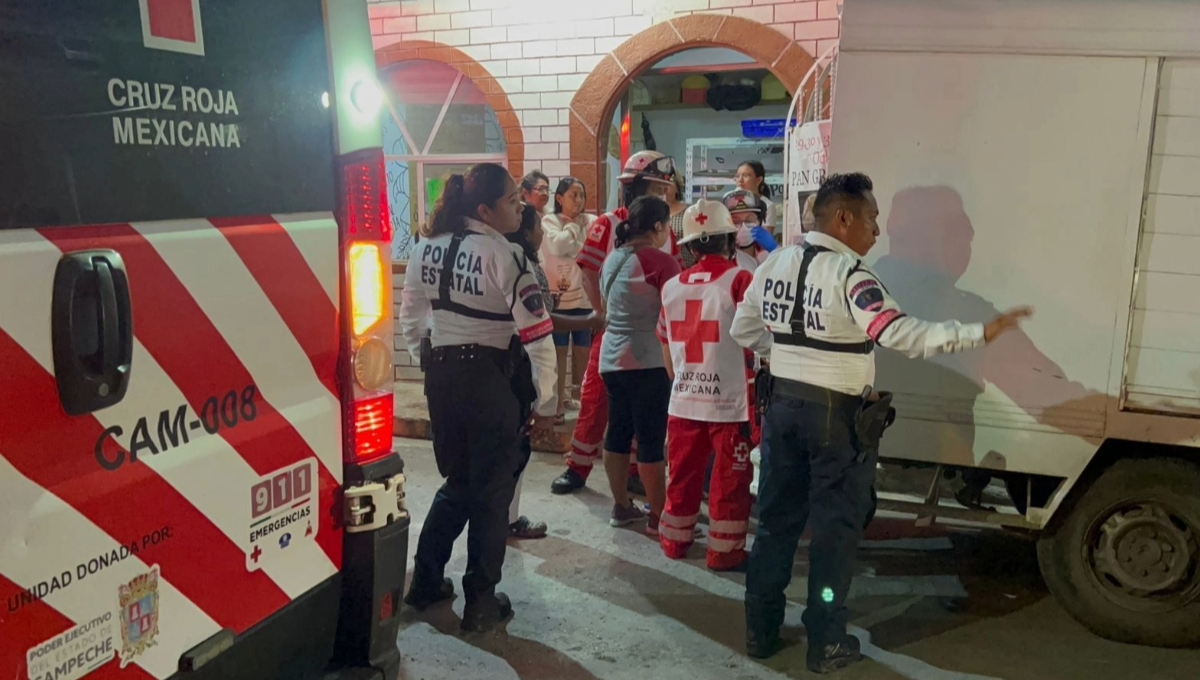 El hombre no pudo ser detenido porque corrió a refugiarse a su casa