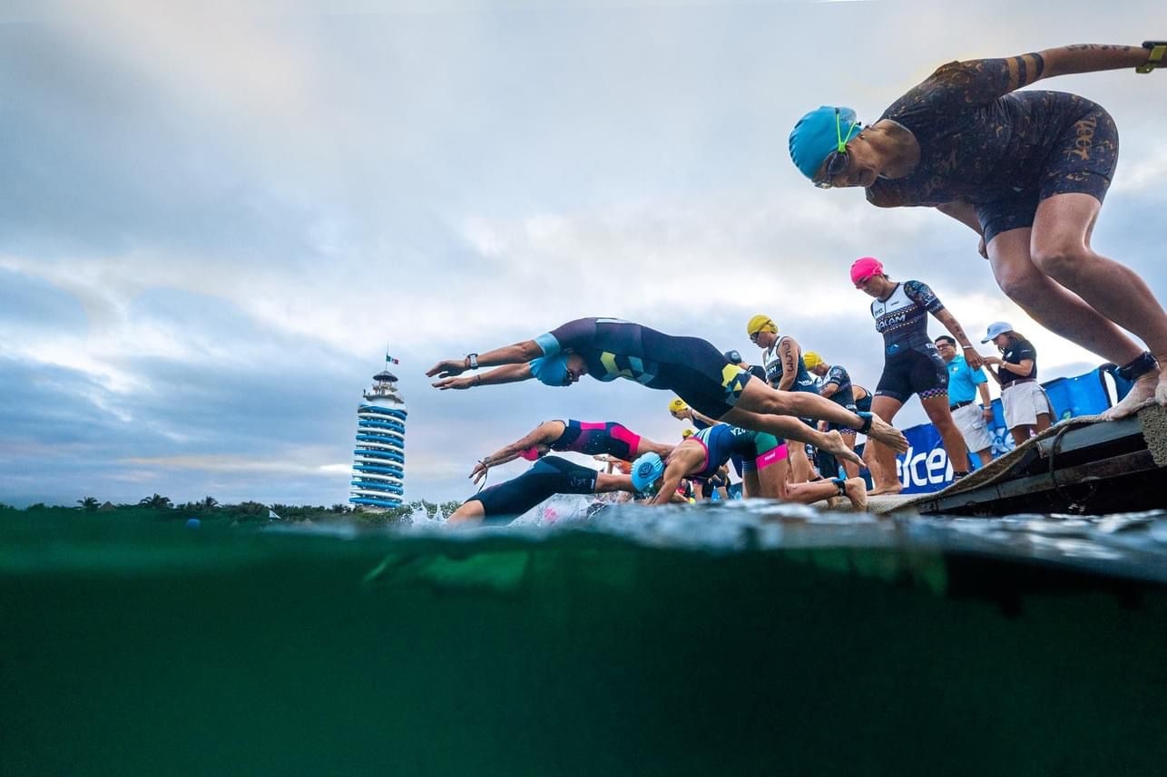 Triunfo y tragedia en el Campeonato Nacional de Triatlón Xel-Ha 2023