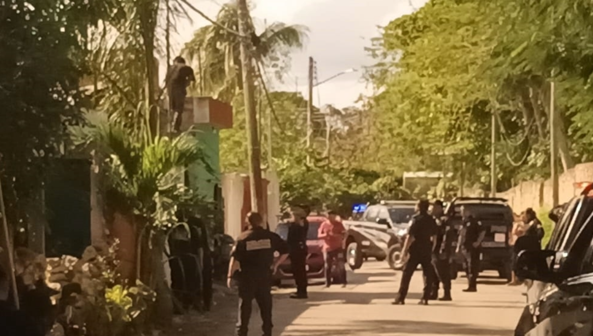 Los guardianes de la ley señalaron que se desconoce el motivo por el que subió el poblador Los guardianes de la ley señalaron que se desconoce el motivo por el que subió el poblador